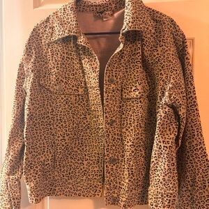 H&M Leopard Print Jacket